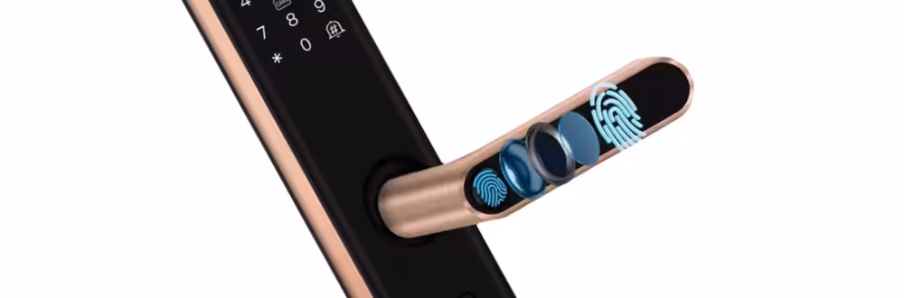 fingerprint unlocking door lock h15