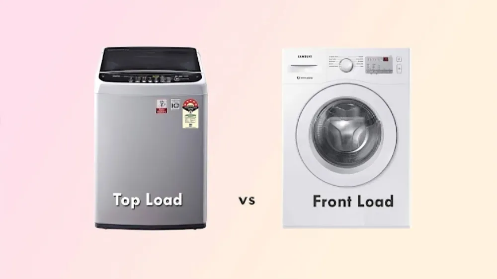 different between Top load vs Front load washing machine