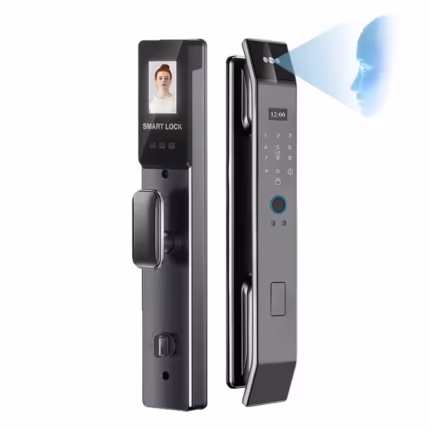 3D Face Recognition Door Lock Fully Automatic Electronic Digital Biometric Fingerprint Smart Gate lock with Facial Scan for Home