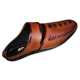 stylish Slip-on Sandal Shoe for men chocolate color