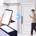 smart door lock video intercom with mobile app