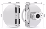 smart glass door lock