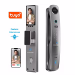 Fingerprint digital door lock with video intercom R17s